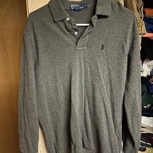 Ralph Lauren Men's Dark Gray Polo Shirt